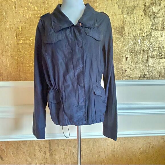 G-Star Raw Denim black lightweight zipper jacket M - Picture 2 of 8